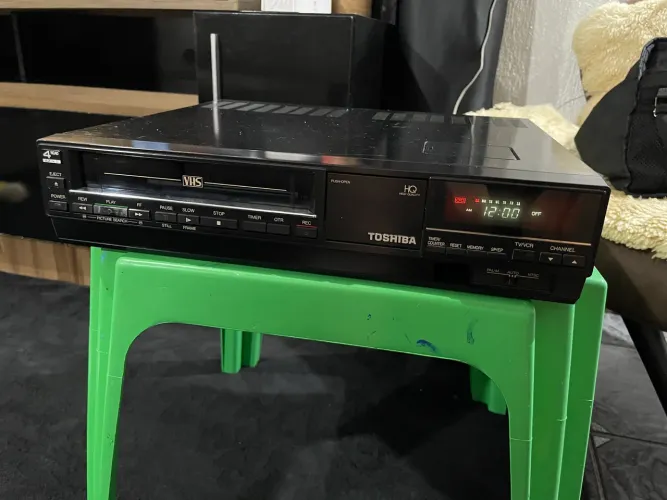 Videocassete Vhs Toshiba gravadora