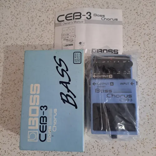 Pedal Boss Bass Chorus Ceb-3
