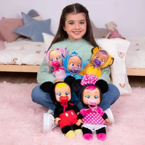 Cry Babies Tiny Cuddles Disney da Multikids. Mickey, Rei leao, Stitch - escolha o seu