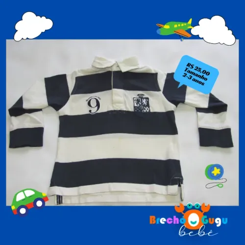 Camisa manga longa Primark, em ótimo estado, de ótima qualidade!!! Tamanho: 2 - 3 anos