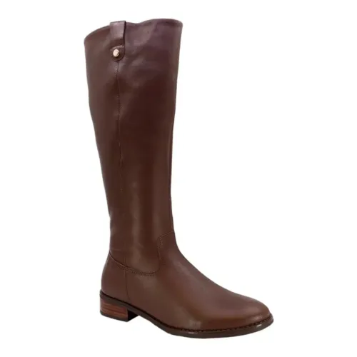 Bota Usaflex Cano Alto Feminina (n° 34 cor caramelo)