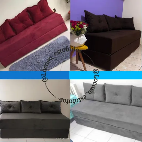 Sofá Cama Bicama - moderno e confortável para sua casa