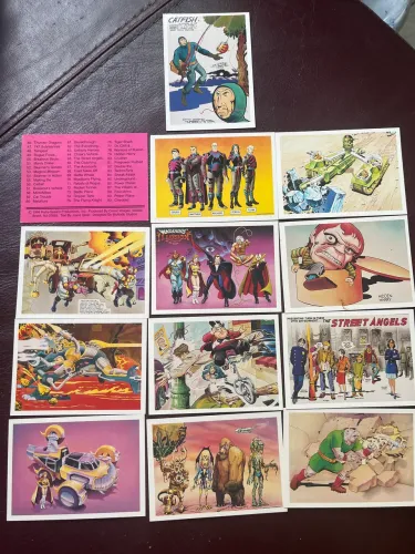Coleção de Cards Anos 90 do Jack Kirby