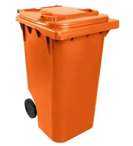 Contentor Plastico de Lixo  240 Litros com Rodas