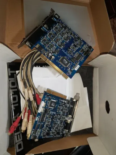 Duas Placa de Som M-Audio Delta 1010LT