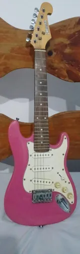 Guitarra elétrica Thomaz com Amplificador 15W - Kit Completo