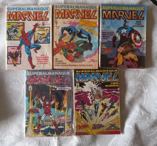 Superalmanaque Marvel Editora Abril Completo