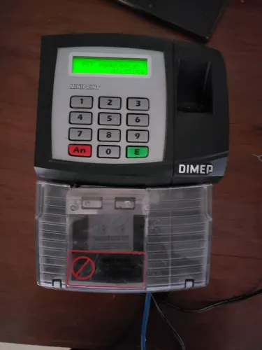 Relógio eletrônico dimep