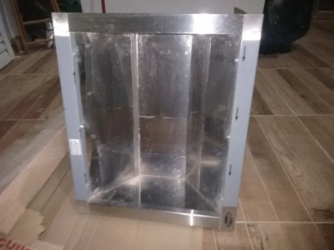 Gaveta braseiro para churrasqueira em Aço Inox <br>