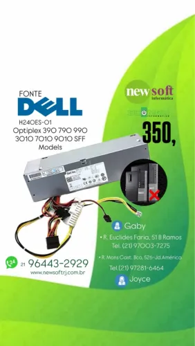 Fonte Dell H240ES-01 Optiplex 390 790 990