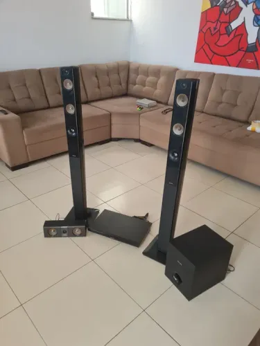 Home Theater Completo - 5.1 Canais - Ótimo Estado!