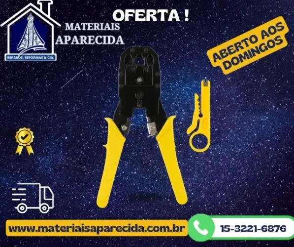 Alicate Crimpar Rj45 RJ 11 Eda 0JB