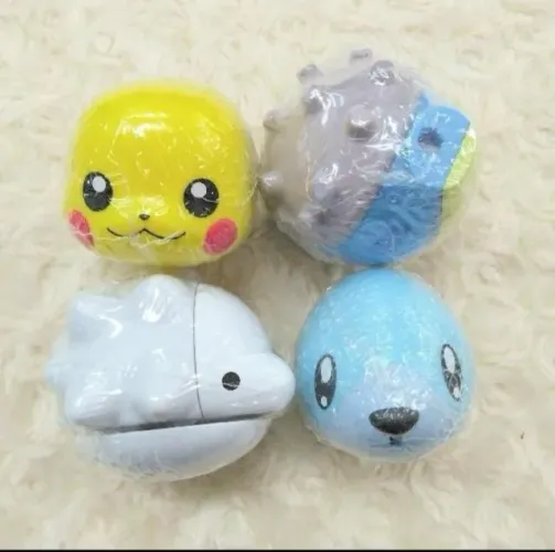 Gashapon Capchara Pokémon Lançado em 2020 - Edição Raríssima - Lapras, Cubchoo, Bergmite