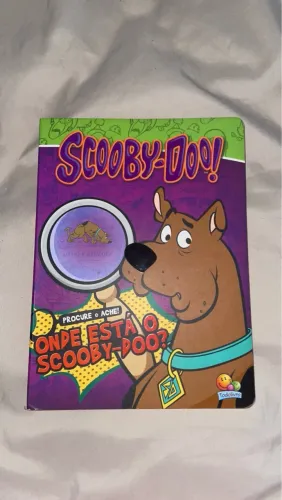 Livro infantil Achar Onde esta Scooby-Doo! 