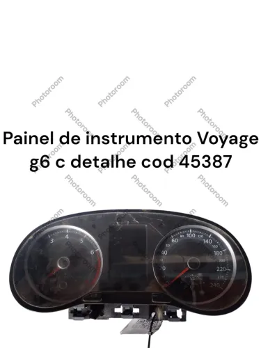 Painel De Instrumento Voyage G6 C Detalhe Cod 45387