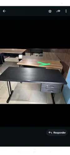 Mesas 120x60 com gaveta produtos de ótima qualidade novos