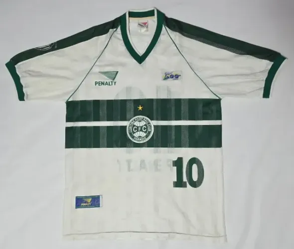 Rara Camisa do Coritiba 2000 Penalty Brasil 500 Anos Camisa Coxa 2000 Futebol