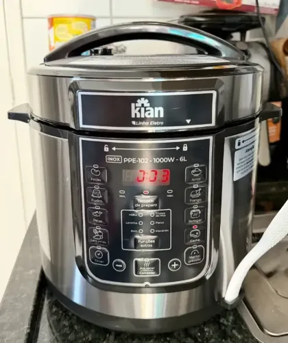 Panela De Pressão Elétrica 4l 220v PPM-101 Kian