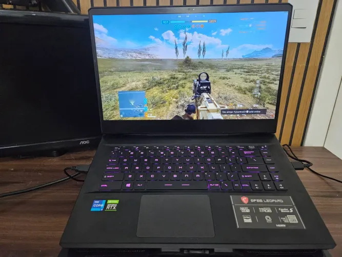 Notebook Gamer MSI GP66 i7 | RTX3070 ( Troco por iPhone )