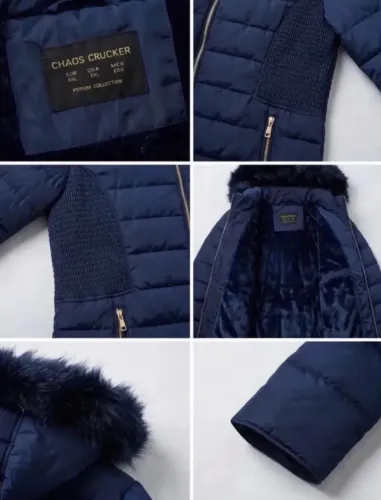 Jaqueta de Inverno Premium Azul Marinho