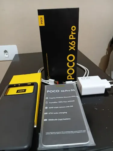 TROCO Poco x6 Pro 512/12 cinza