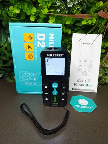 Trena a Laser medidor Mileseey D2 Profissional Trena  (40m) -  Fácil de Usar (NOVA)