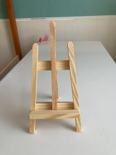  Mini Cavalete em Pinus - 10 un - Brinquedo