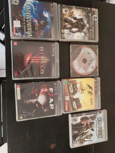 Lote jogos Playstation 3