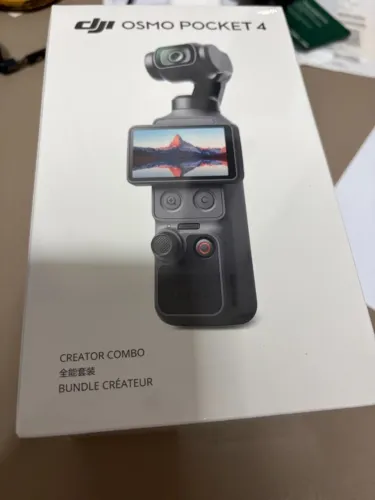 Câmera DJI Osmo Pocket 4 (Creator Combo) NOVO, na caixa fechada