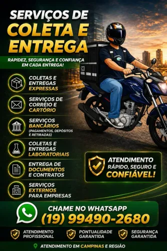 Coletas e entregas