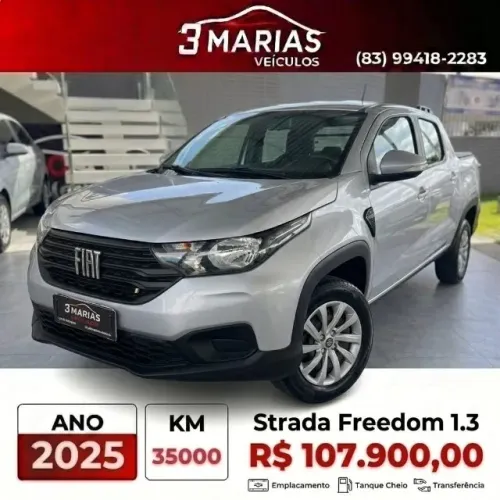 Fiat Strada Freedom 1.3 Flex 8V CD 2025
