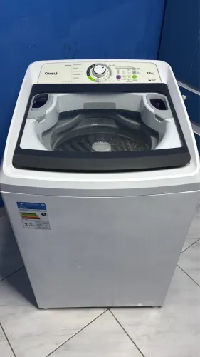 Máquina de lavar cônsul 12kg cesto inox