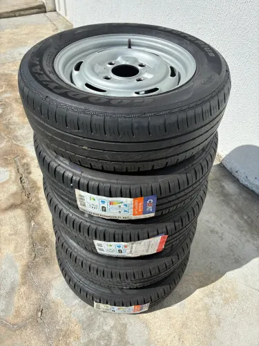Kit Roda Brasília Aro 14 com pneus