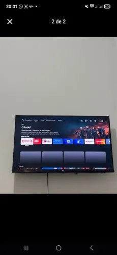 Smart tcl 32 com comando Bluetooth super.nova