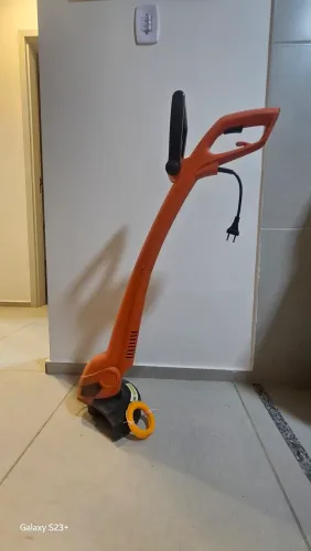 Aparador De Grama 500w 9" GI350 Compacto Leve Black Decker Cor LARANJA-PRETO 127