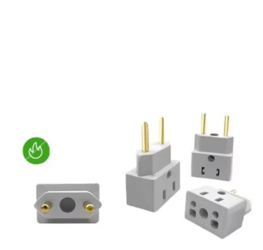 Adaptador plugue 20a para 10a universal bivolt