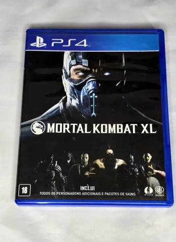 Mortal Kombat XL - mídia física PS4