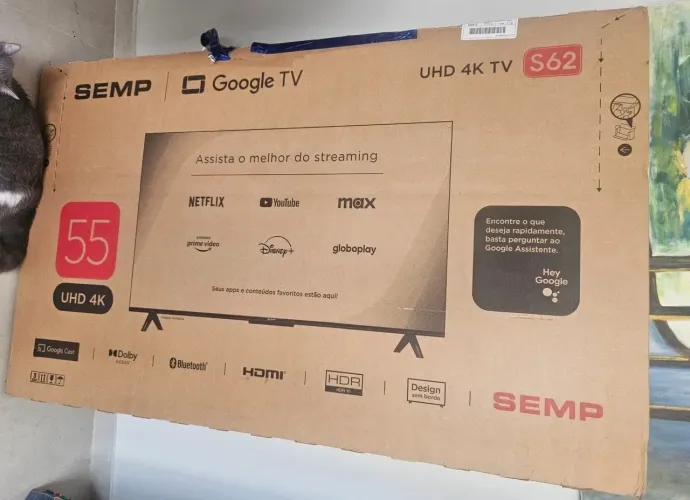 Smart tv 55 4 k Nova