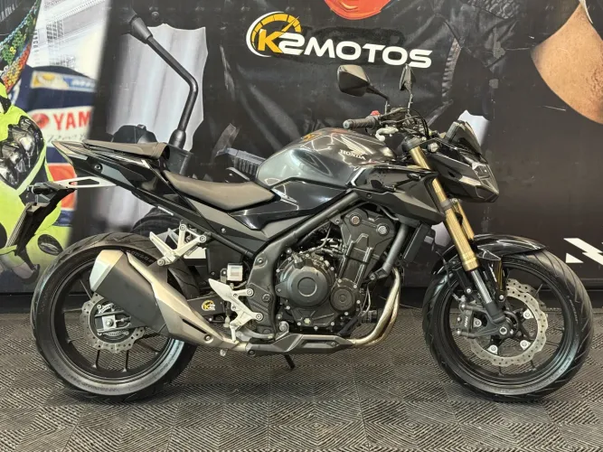 HONDA CB 500F ABS 2023 CINZA * Apenas 6937Kms