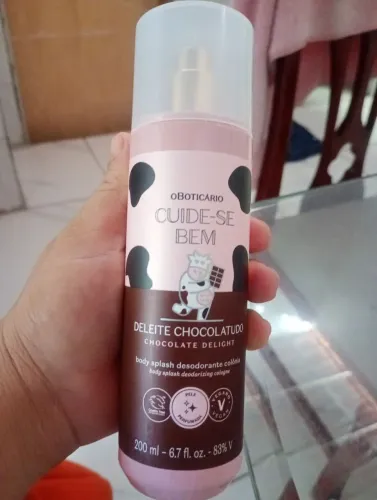 Boby Splash Boticário chocolatudo
