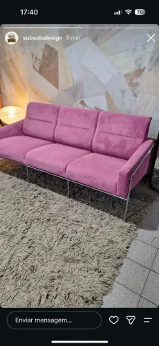 Sofa de 3 lugares Arne Jacobsen
