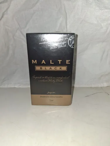 Colônia masculina Malte Black 75ml Jequiti