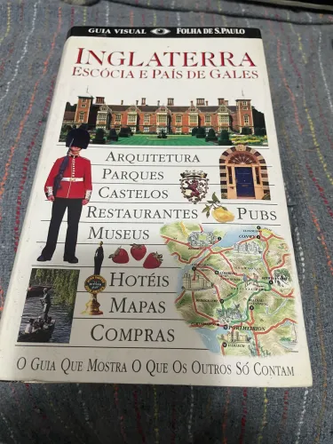 Guia turístico Visual Folha - Inglaterra , Escócia 
