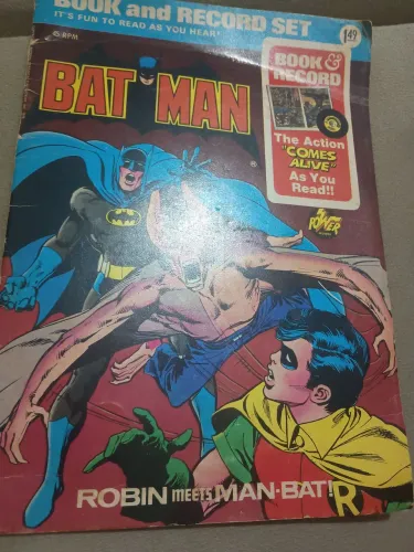 Bat Man Book Record 