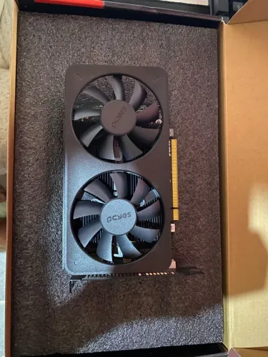 PCYES GPU RX 550 4GB GDDR5 128 Bits Dual-Fan Projeto Edge PVEX5504GBDF
