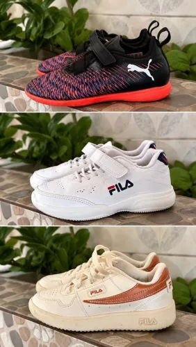 TENIS E CHUTEIRA FUTSAL