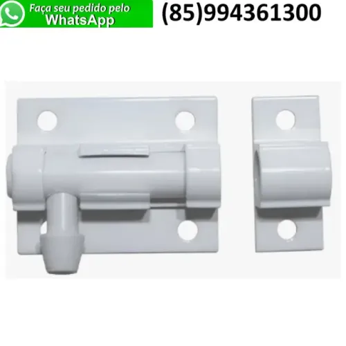Trinco Fecho Ferrolho 1 1/2 Pol 40mm Porta Portão Alumínio