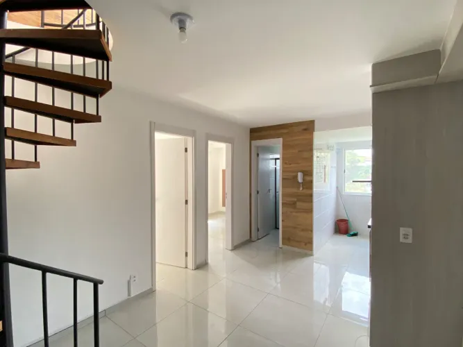 Cobertura duplex com espaço gourmet e vista livre para locação