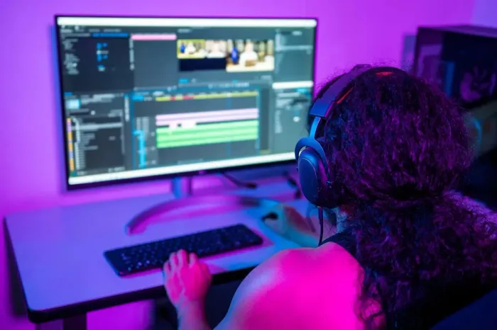 Editor de fotos e vídeos 