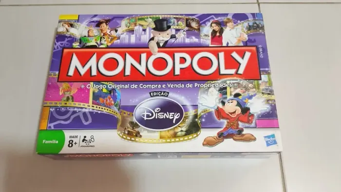 Jogo de Tabuleiro Monopoly Edição Clássica Disney ( Raro)